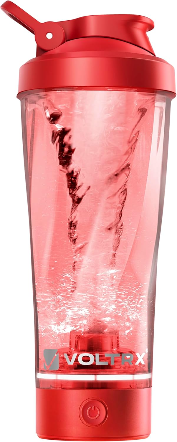 VOLTRX Premium Electric Protein Shaker Bottle, Made with Tritan - BPA Free - 24 oz Vortex Portable Mixer Cup/USB Rechargeable Shaker Cups for Protein Shakes for Workout, Fitness, Exercise (Copy) (Copy) (Copy)