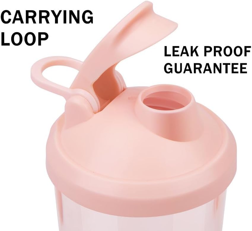 VOLTRX Premium Electric Protein Shaker Bottle, Made with Tritan - BPA Free - 24 oz Vortex Portable Mixer Cup/USB Rechargeable Shaker Cups for Protein Shakes for Workout, Fitness, Exercise (Copy) (Copy)