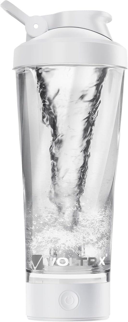 VOLTRX Premium Electric Protein Shaker Bottle, Made with Tritan - BPA Free - 24 oz Vortex Portable Mixer Cup/USB Rechargeable Shaker Cups for Protein Shakes for Workout, Fitness, Exercise (Copy)